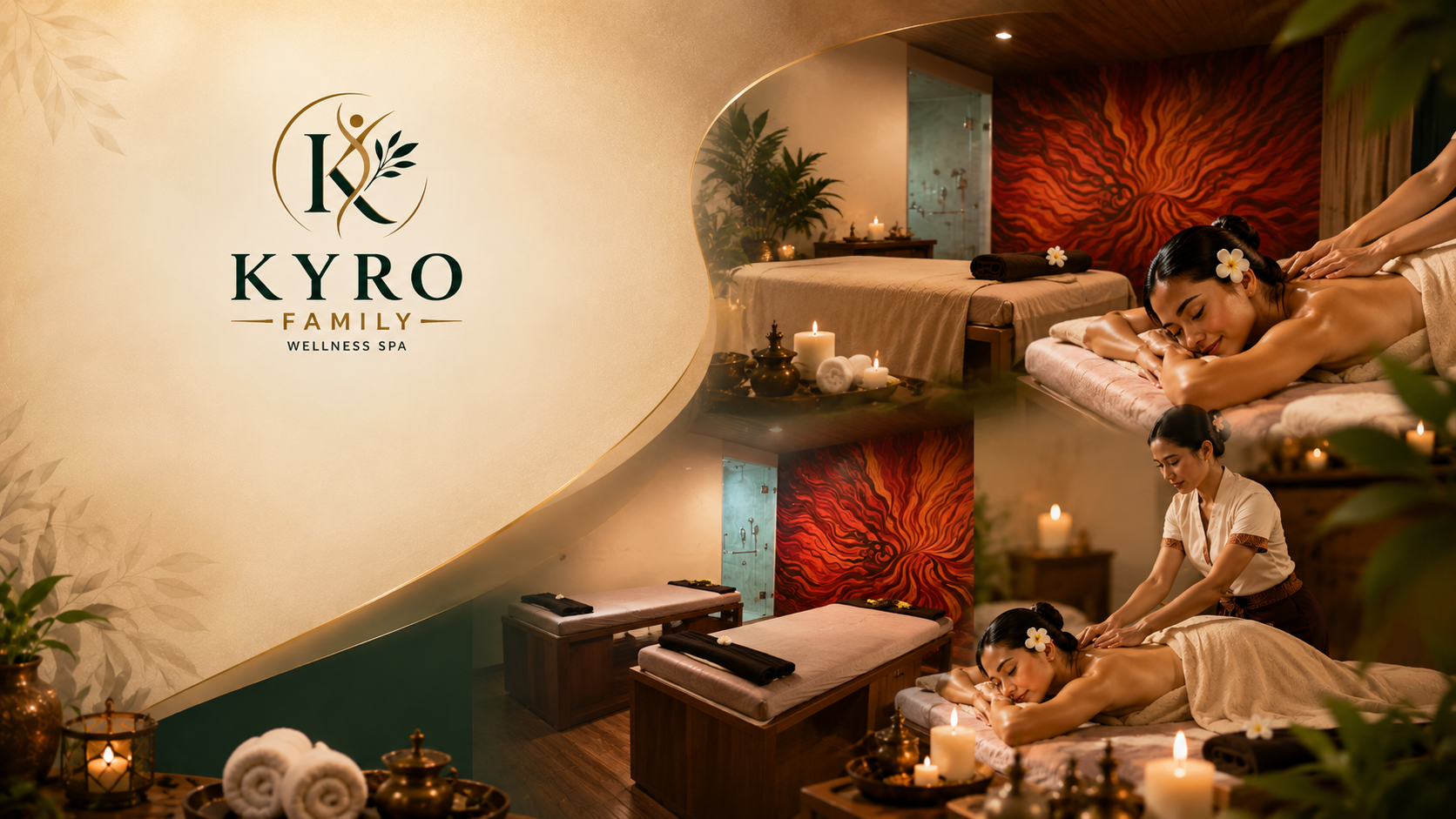 Spa therapy room